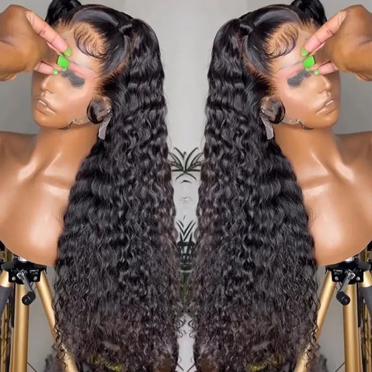 nocomparison Deep Wave 5x5/13x4/13x6 Transparent and HD Full Lace Pre-made Wig